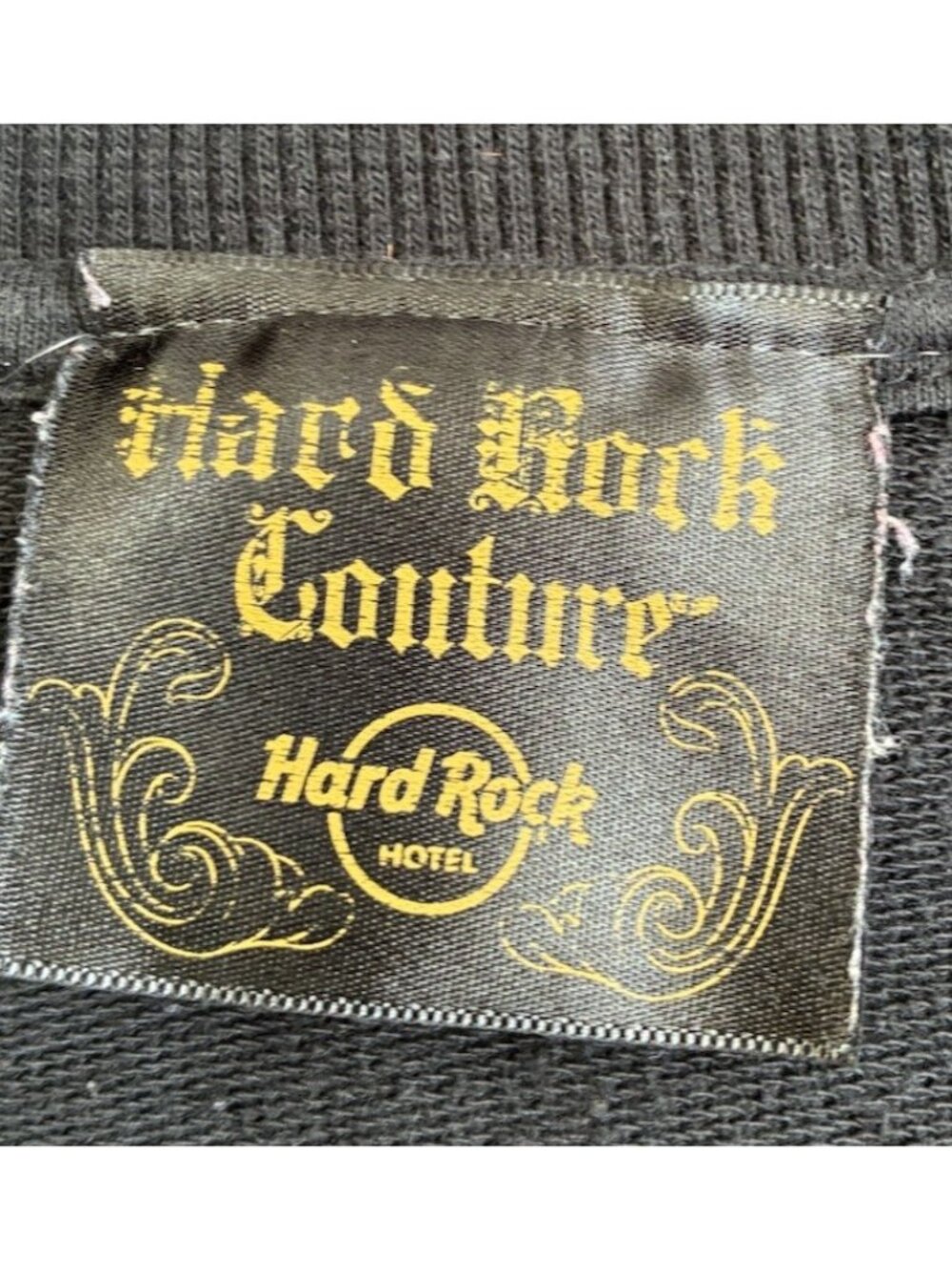 Biloxi Jacket 031-5000 RN 78147 Y2K Distressed Grunge Zip MED hard Rock Culture